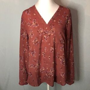 41 Hawthorn Women’s Floral Blouse Size M